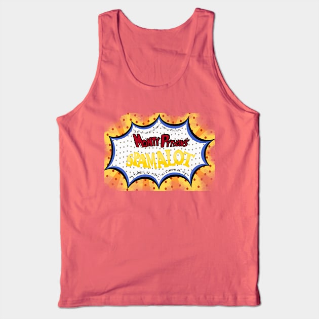 Spamalot Tank Top by On Pitch Performing Arts